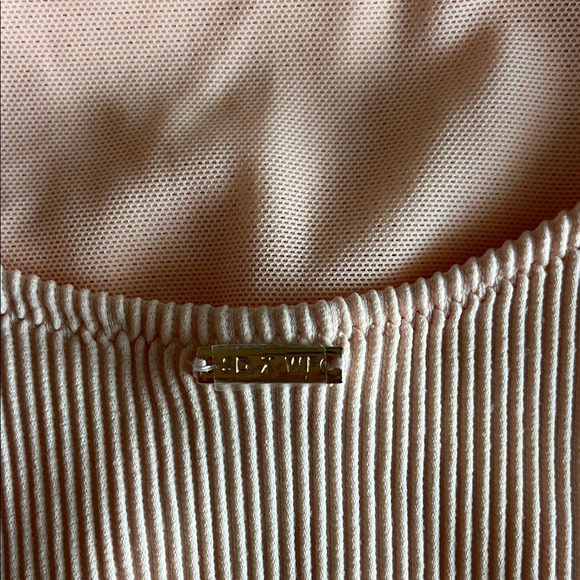 White Fox Peach Ribbed Swimsuit - Picture 7 of 10